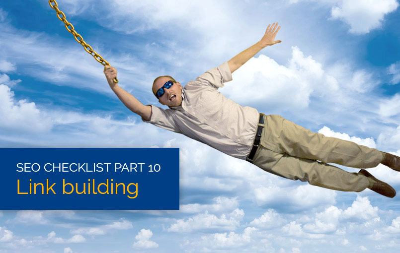 SEO checklist part 10: Link building header image