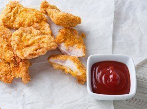 social media strategy using airborne chicken nugget example