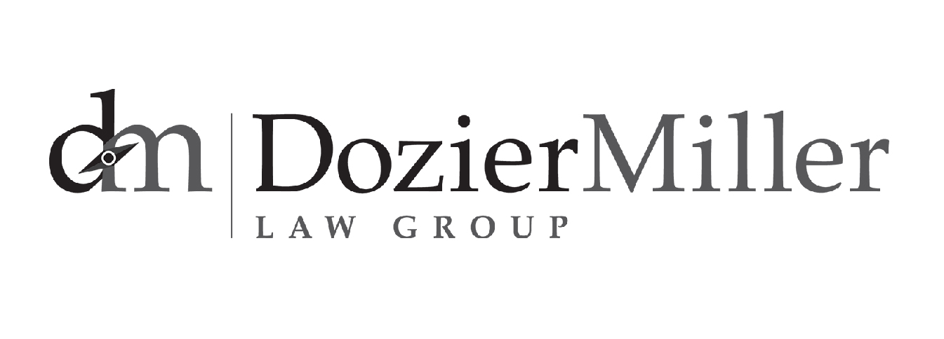 Dozier Miller Law Group logo grayscale
